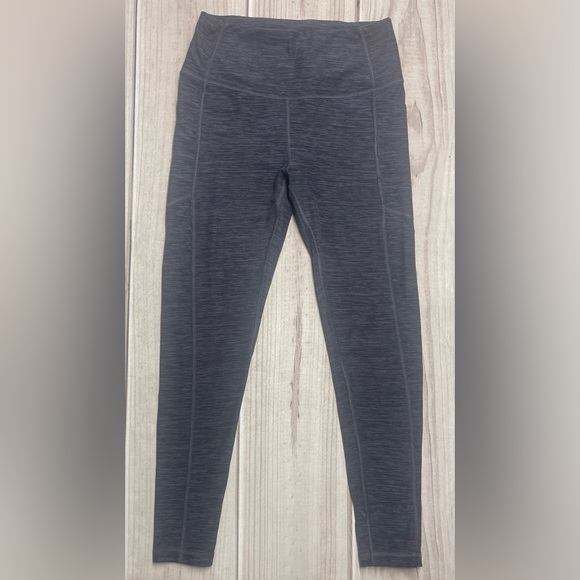Victoria's Secret Size 4 Essential High-Rise Pocket Leggings Dark Heathered Gray - Picture 1 of 7